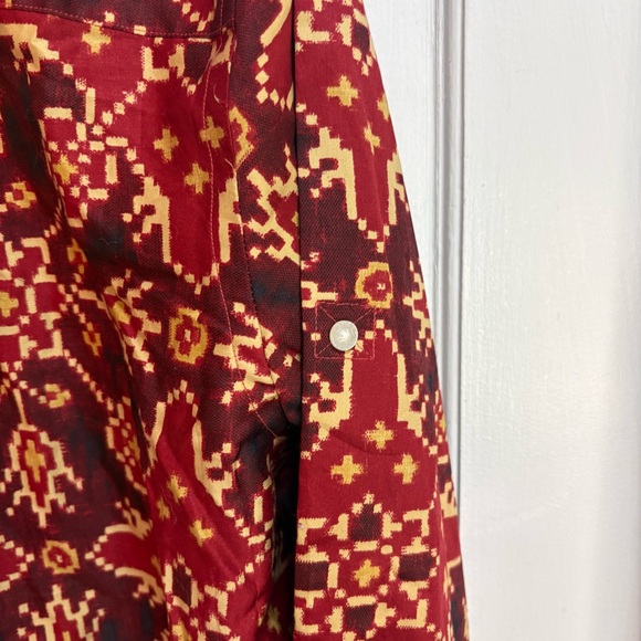 Lauren Ralph Lauren southwest print tunic cotton top NWT - Picture 8 of 8